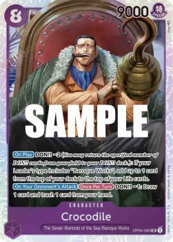 Crocodile (OP04-060) (V.1) - Kingdoms of Intrigue (Super Rare) [OP04-060] - TCG Shoppen TCG Shoppen One Piece Single