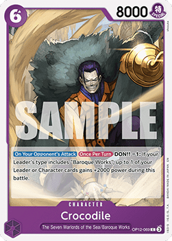 Crocodile (OP12 - 069) - Legacy of the Master (Common) [OP12 - 069] - TCG Shoppen TCG Shoppen One Piece Single
