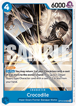 Crocodile (OP16-045) - The Time of Battle (Uncommon) [OP16-045] - TCG Shoppen TCG Shoppen One Piece Single