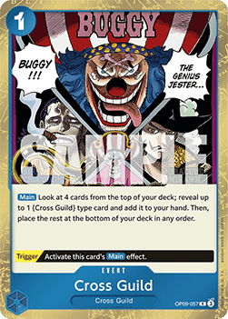 Cross Guild (OP09-057) - Emperors in the New World (Rare) [OP09-057] - TCG Shoppen TCG Shoppen One Piece Single