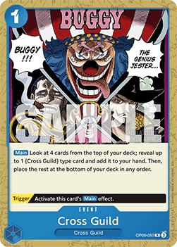 Cross Guild (OP09-057) - Starter Deck: Blue Buggy (Rare) [ST-25-OP09-057] - TCG Shoppen TCG Shoppen One Piece Single