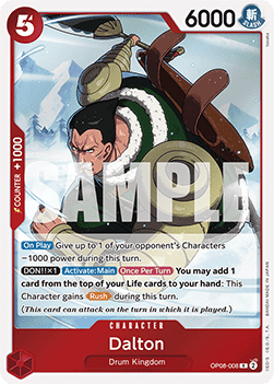 Dalton (OP08-008) - Two Legends (Rare) [OP08-008] - TCG Shoppen TCG Shoppen One Piece Single