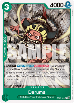 Daruma (OP06-029) - Wings of the Captain (Uncommon) [OP06-029] - TCG Shoppen TCG Shoppen One Piece Single