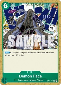 Demon Face (OP01 - 056) - Romance Dawn (Uncommon) [OP01 - 056] - TCG Shoppen TCG Shoppen One Piece Single