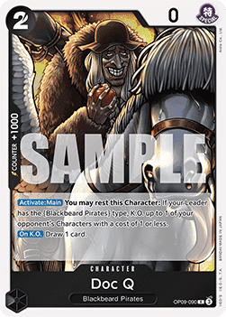 Doc Q (OP09-090) - Emperors in the New World (Rare) [OP09-090] - TCG Shoppen TCG Shoppen One Piece Single