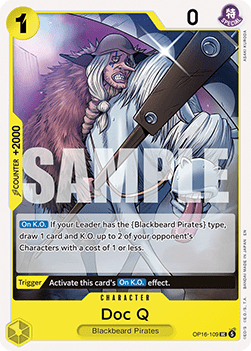 Doc Q (OP16-109) - The Time of Battle (Uncommon) [OP16-109] - TCG Shoppen TCG Shoppen One Piece Single