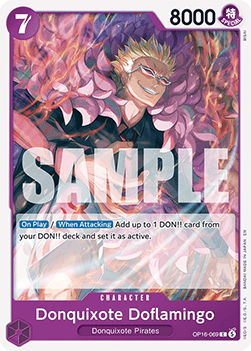 Donquixote Doflamingo (OP16-069) - The Time of Battle (Common) [OP16-069] - TCG Shoppen TCG Shoppen One Piece Single