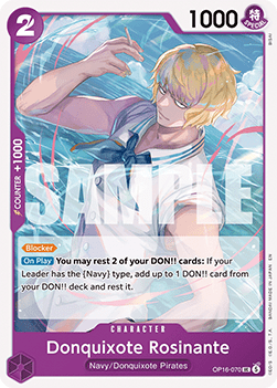 Donquixote Rosinante (OP16-070) - The Time of Battle (Uncommon) [OP16-070] - TCG Shoppen TCG Shoppen One Piece Single