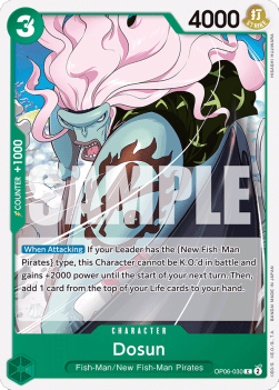 Dosun (OP06-030) - Wings of the Captain (Common) [OP06-030] - TCG Shoppen TCG Shoppen One Piece Single
