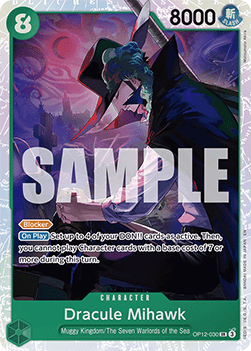 Dracule Mihawk (OP12-030) (V.1) - Legacy of the Master (Super Rare) [OP12-030] - TCG Shoppen TCG Shoppen One Piece Single