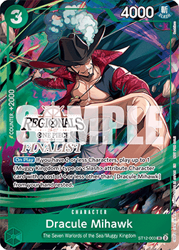 Dracule Mihawk (ST12-003) (V.4) - Unnumbered Promos (Super Rare) [UP-ST12-003] - TCG Shoppen TCG Shoppen One Piece Single