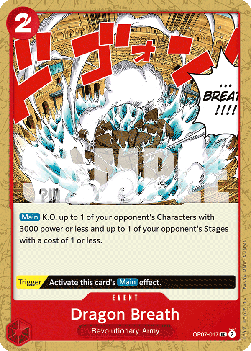 Dragon Breath (OP07-017) - 500 Years into the Future (Uncommon) [OP07-017] - TCG Shoppen TCG Shoppen One Piece Single