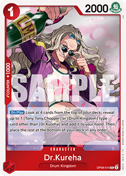 Dr.Kureha (OP08-015) (V.1) - Two Legends (Rare) [OP08-015] - TCG Shoppen TCG Shoppen One Piece Single