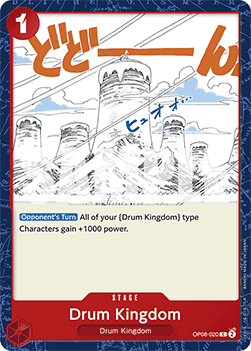 Drum Kingdom (OP08-020) - Two Legends (Common) [OP08-020] - TCG Shoppen TCG Shoppen One Piece Single