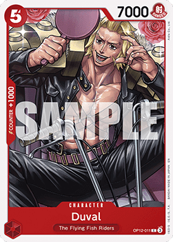 Duval (OP12 - 011) - Legacy of the Master (Common) [OP12 - 011] - TCG Shoppen TCG Shoppen One Piece Single