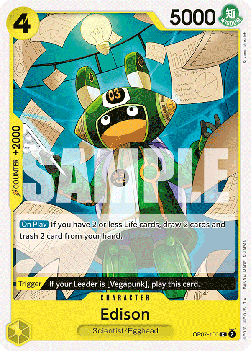 Edison (OP07-100) - 500 Years into the Future (Common) [OP07-100] - TCG Shoppen TCG Shoppen One Piece Single