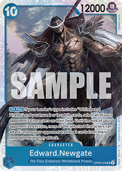 Edward.Newgate (OP08-043) (V.1) - Two Legends (Super Rare) [OP08-043] - TCG Shoppen TCG Shoppen One Piece Single
