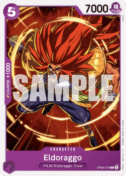 Eldoraggo (OP06-070) - Wings of the Captain (Common) [OP06-070] - TCG Shoppen TCG Shoppen One Piece Single