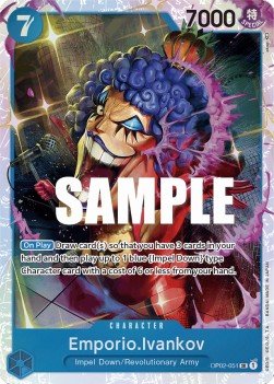 Emporio.Ivankov (OP02 - 051) (V.1) - Paramount War (Super Rare) [OP02 - 051] - TCG Shoppen TCG Shoppen One Piece Single