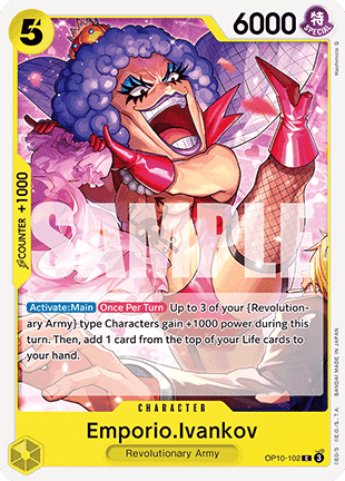 Emporio.Ivankov (OP10-102) - Royal Blood (Common) [OP10-102] - TCG Shoppen TCG Shoppen One Piece Single