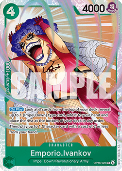 Emporio.Ivankov (OP16-026) (V.1) - The Time of Battle (Super Rare) [OP16-026] - TCG Shoppen TCG Shoppen One Piece Single