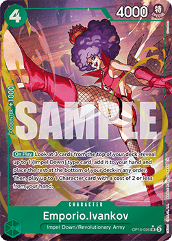 Emporio.Ivankov (OP16-026) (V.2) - The Time of Battle (Alternate Art) [OP16-026] - TCG Shoppen TCG Shoppen One Piece Single