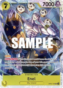 Enel (OP05-100) (V.1) - Awakening of the New Era (Super Rare) [OP05-100] - TCG Shoppen TCG Shoppen One Piece Single