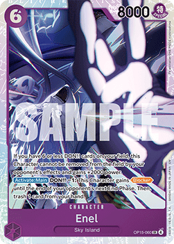 Enel (OP15-060) (V.1) - Adventure on Kami’s Island (Super Rare) [OP15-060] - TCG Shoppen TCG Shoppen One Piece Single
