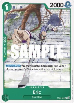Eric (OP04-022) - Kingdoms of Intrigue (Uncommon) [OP04-022] - TCG Shoppen TCG Shoppen One Piece Single