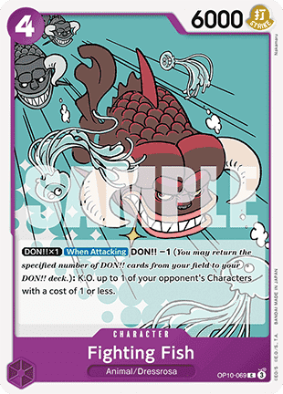 Fighting Fish (OP10-069) - Royal Blood (Common) [OP10-069] - TCG Shoppen TCG Shoppen One Piece Single
