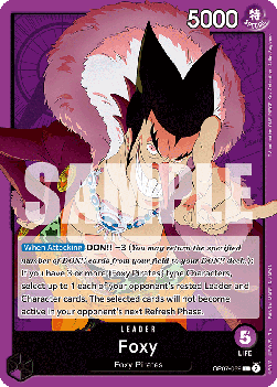 Foxy (OP07-059) (V.1) - 500 Years into the Future (Leader) [OP07-059] - TCG Shoppen TCG Shoppen One Piece Single