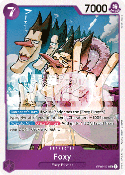 Foxy (OP07-071) (V.1) - 500 Years into the Future (Rare) [OP07-071] - TCG Shoppen TCG Shoppen One Piece Single