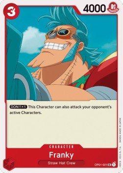 Franky (OP01 - 021) - Romance Dawn (Uncommon) [OP01 - 021] - TCG Shoppen TCG Shoppen One Piece Single