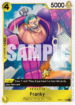 Franky (OP07-107) (V.1) - 500 Years into the Future (Rare) [OP07-107] - TCG Shoppen TCG Shoppen One Piece Single