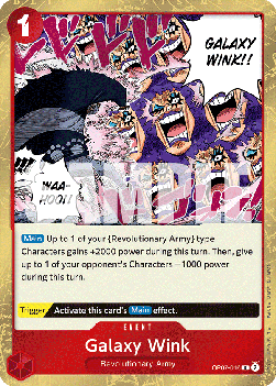Galaxy Wink (OP07-016) - 500 Years into the Future (Rare) [OP07-016] - TCG Shoppen TCG Shoppen One Piece Single
