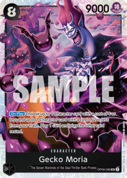Gecko Moria (OP06-086) (V.1) - Wings of the Captain (Super Rare) [OP06-086] - TCG Shoppen TCG Shoppen One Piece Single