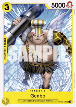 Genbo (OP06-105) - Wings of the Captain (Common) [OP06-105] - TCG Shoppen TCG Shoppen One Piece Single