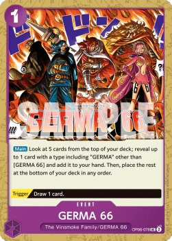 GERMA 66 (OP06-078) - Wings of the Captain (Uncommon) [OP06-078] - TCG Shoppen TCG Shoppen One Piece Single