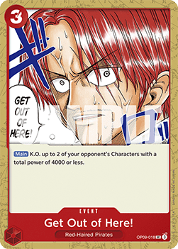 Get Out of Here! (OP09-018) - Emperors in the New World (Uncommon) [OP09-018] - TCG Shoppen TCG Shoppen One Piece Single