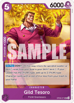 Gild Tesoro (OP06-071) - Wings of the Captain (Uncommon) [OP06-071] - TCG Shoppen TCG Shoppen One Piece Single