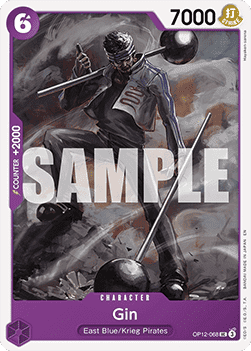Gin (OP12 - 068) - Legacy of the Master (Uncommon) [OP12 - 068] - TCG Shoppen TCG Shoppen One Piece Single