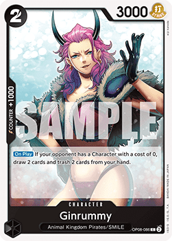 Ginrummy (OP08-086) - Two Legends (Common) [OP08-086] - TCG Shoppen TCG Shoppen One Piece Single