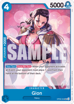 Gion (OP06-044) - Wings of the Captain (Uncommon) [OP06-044] - TCG Shoppen TCG Shoppen One Piece Single