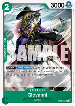 Giovanni (OP08-026) - Two Legends (Common) [OP08-026] - TCG Shoppen TCG Shoppen One Piece Single