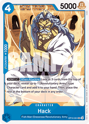 Hack (OP10-051) - Royal Blood (Uncommon) [OP10-051] - TCG Shoppen TCG Shoppen One Piece Single