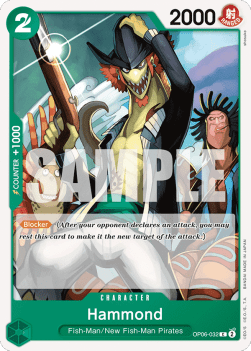 Hammond (OP06-032) - Wings of the Captain (Common) [OP06-032] - TCG Shoppen TCG Shoppen One Piece Single