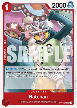 Hatchan (OP12-013) - Legacy of the Master (Common) [OP12-013] - TCG Shoppen TCG Shoppen One Piece Single