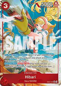 Hibari (EB03-008) (V.2) - Heroines Edition (Alternate Art) [EB03-008] - TCG Shoppen TCG Shoppen One Piece Single