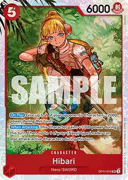 Hibari (OP11-010) (V.1) - A Fist of Divine Speed (Super Rare) [OP11-010] - TCG Shoppen TCG Shoppen One Piece Single