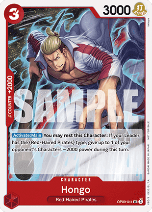 Hongo (OP09-011) (V.1) - Unnumbered Promos (Uncommon) [UP-OP09-011] - TCG Shoppen TCG Shoppen One Piece Single